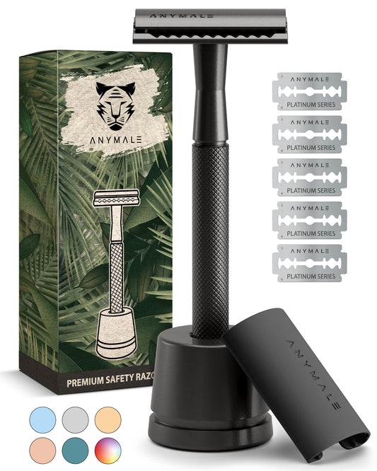 ANYMALE® Rasierhobel mit Standfuß