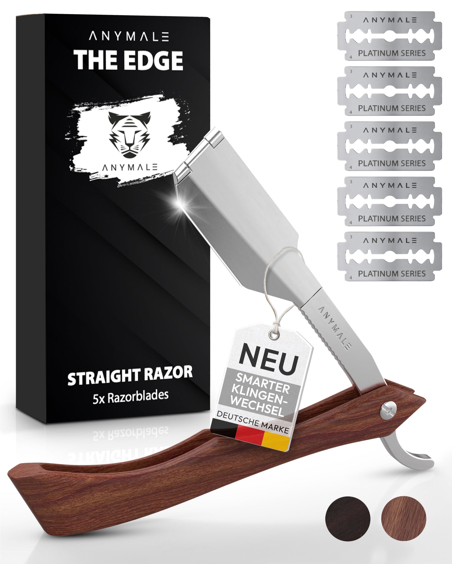 Rasiermesser aus Holz
