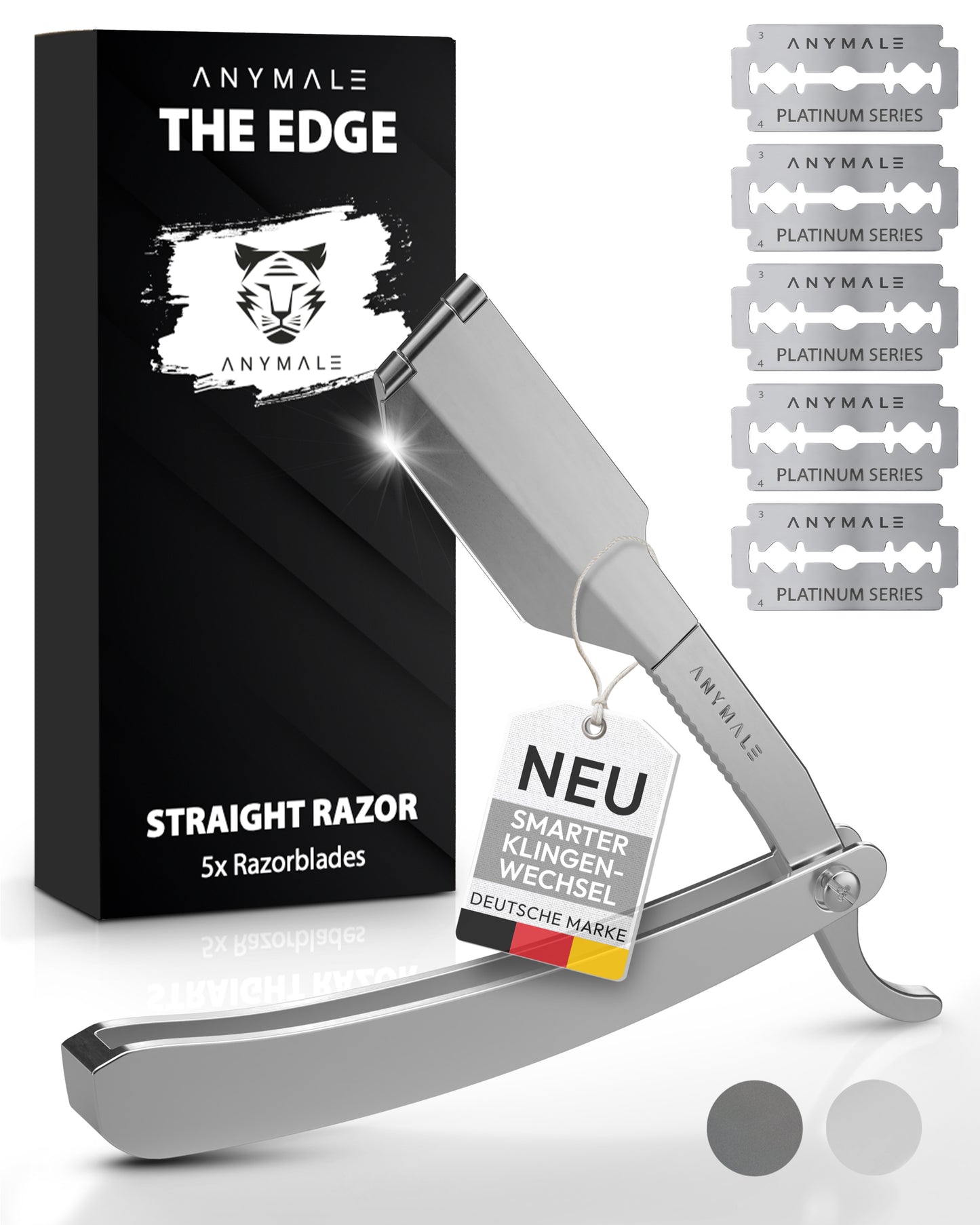 Rasiermesser aus Metall