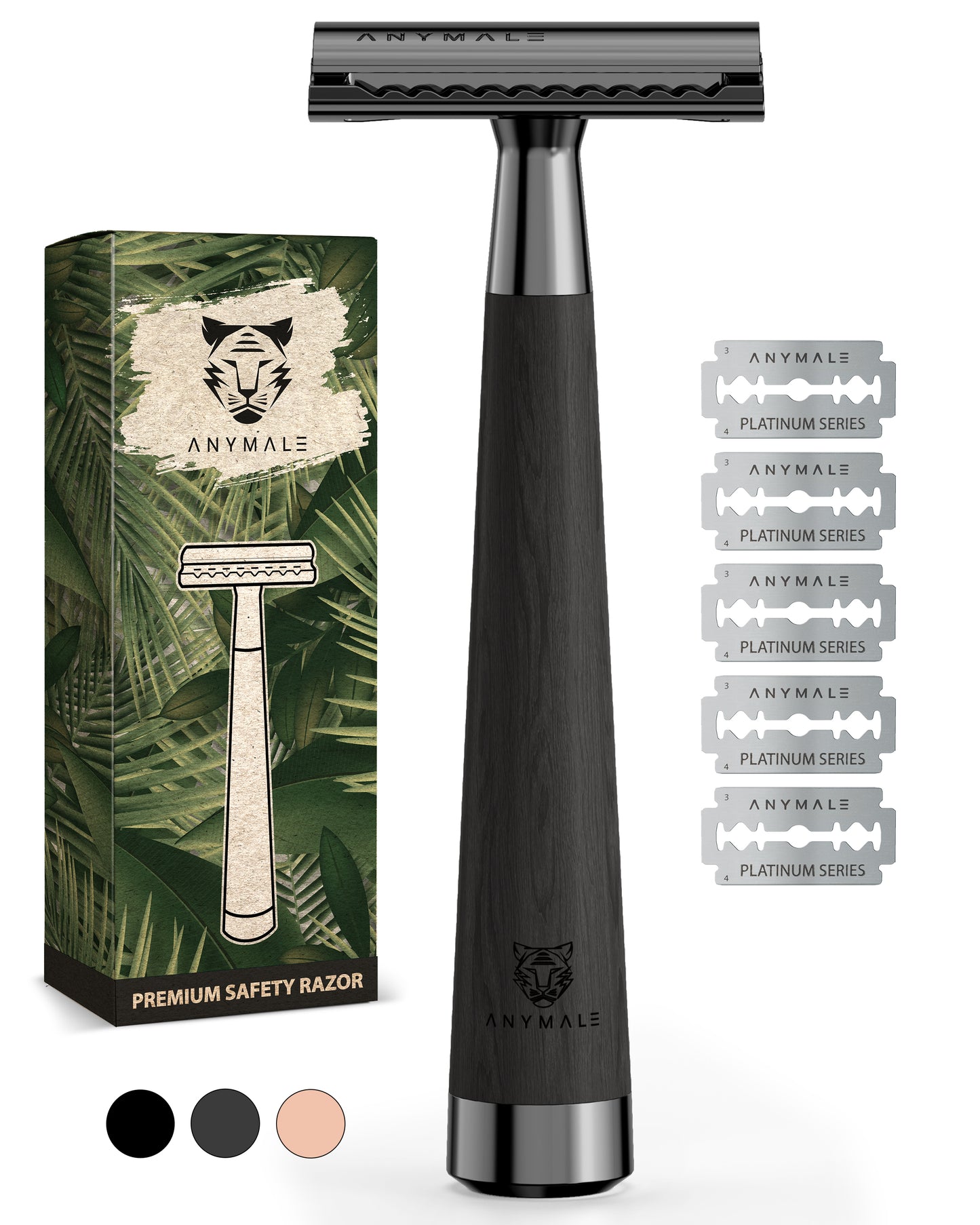 ANYMALE® Rasierhobel aus Holz