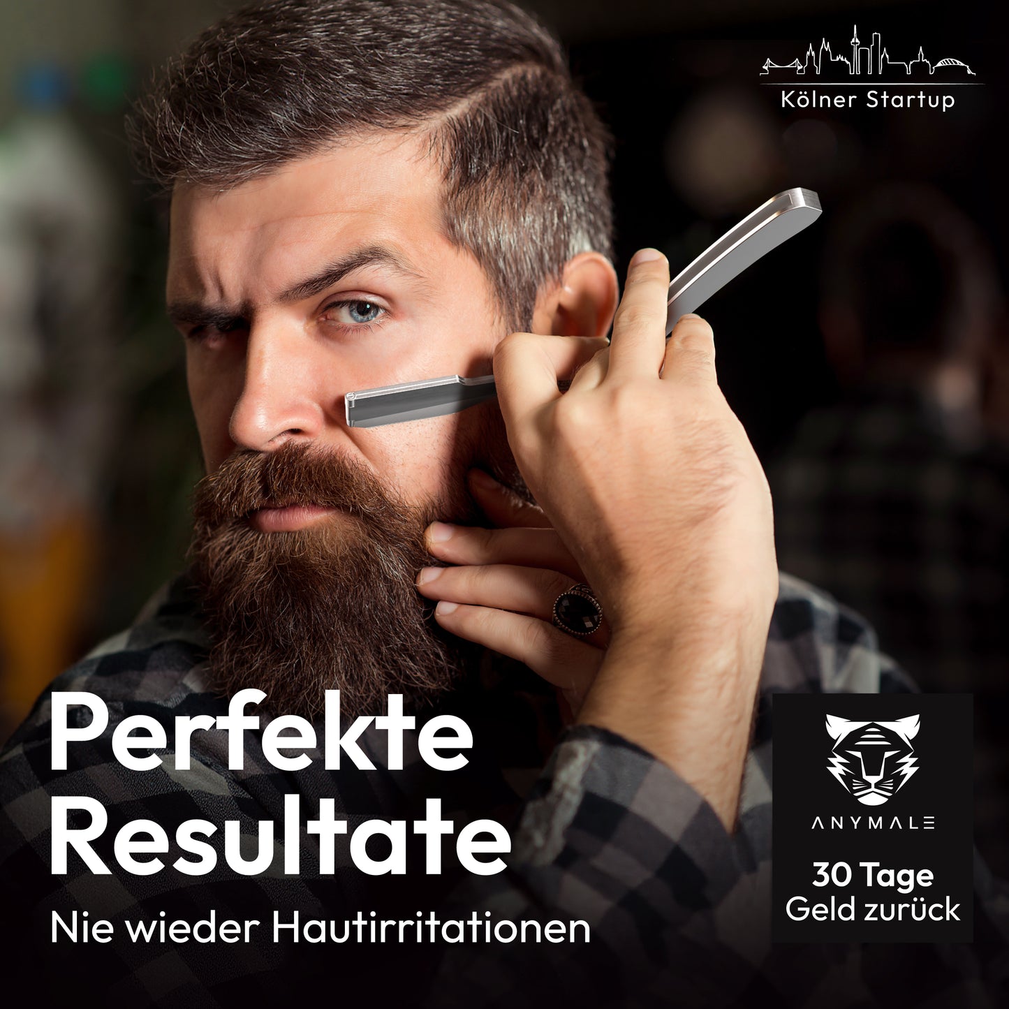 Rasiermesser aus Metall
