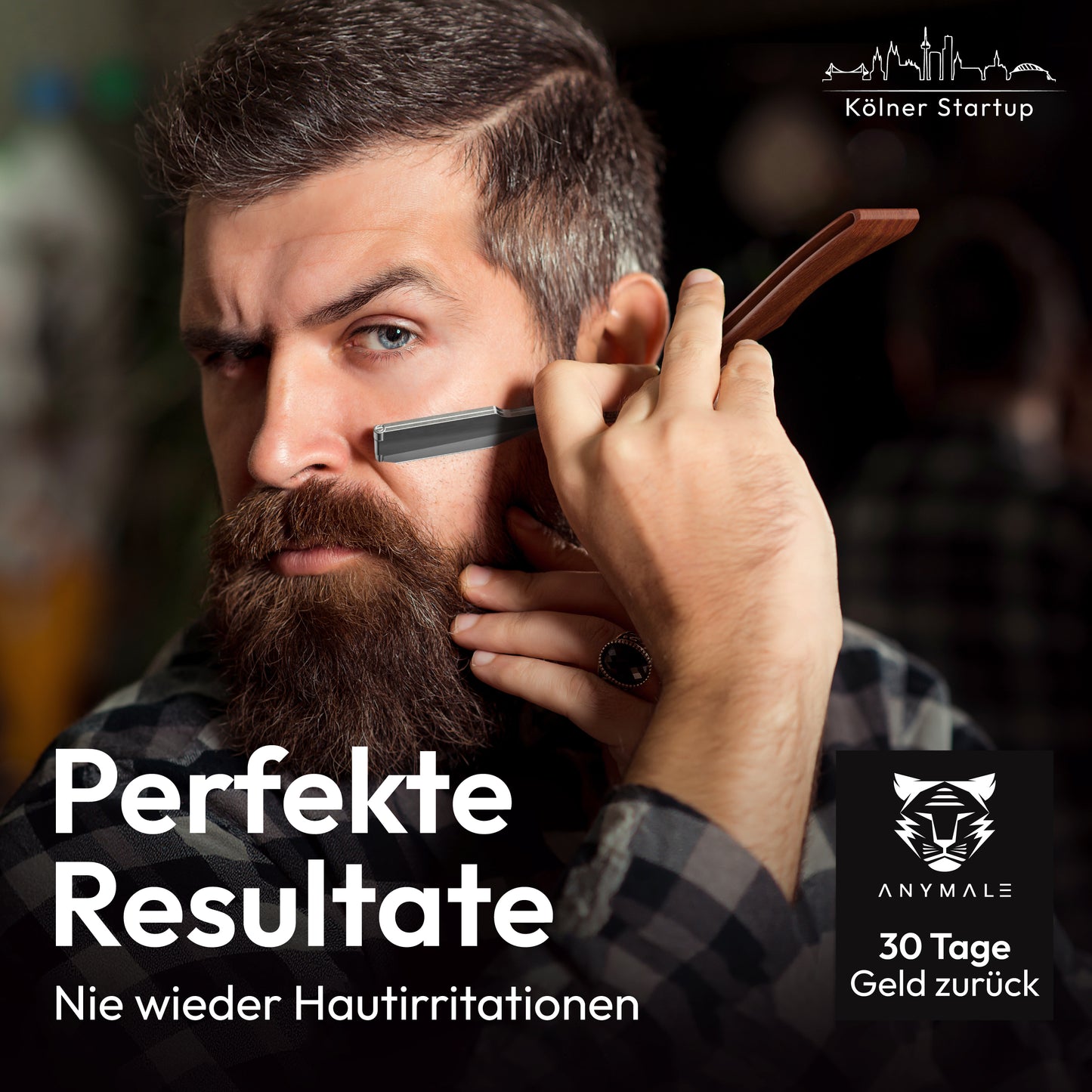 Rasiermesser aus Holz