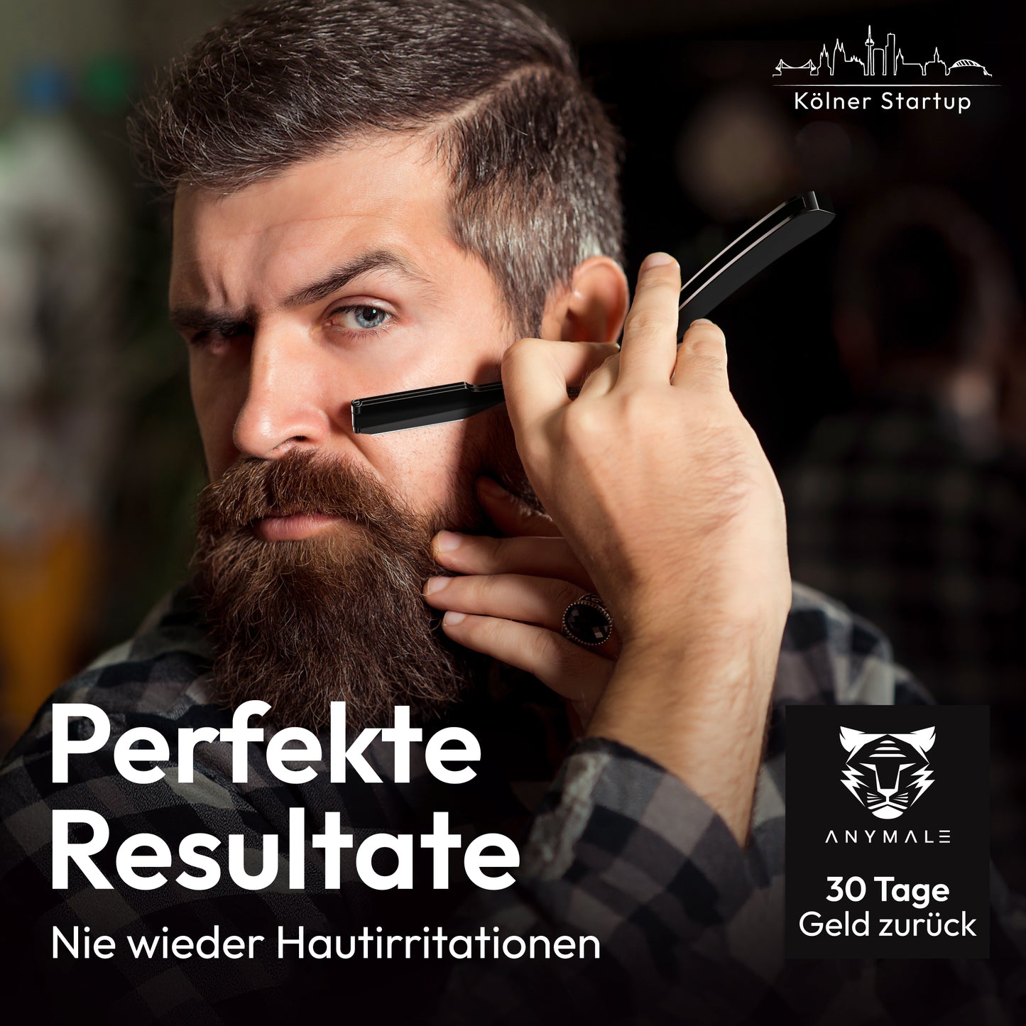 Rasiermesser aus Metall