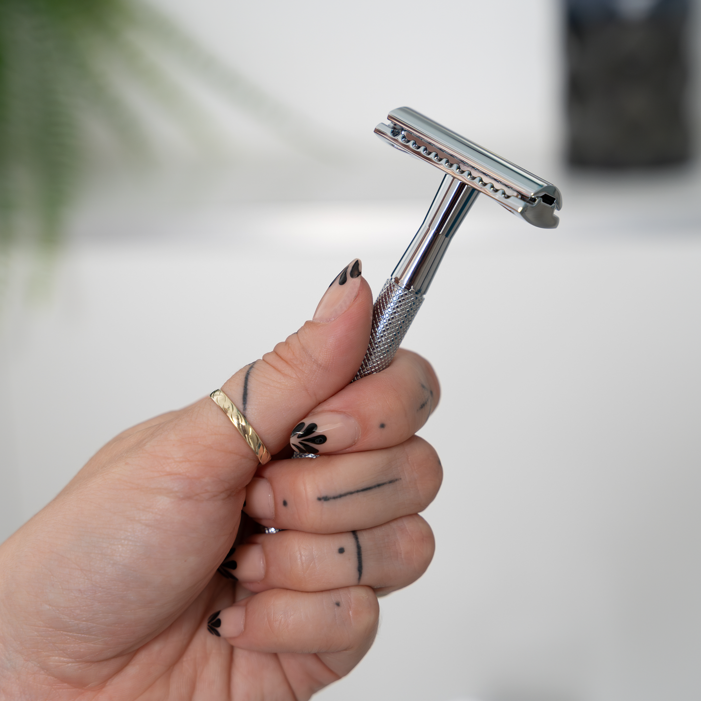ANYMALE® Rasierhobel mit Standfuß