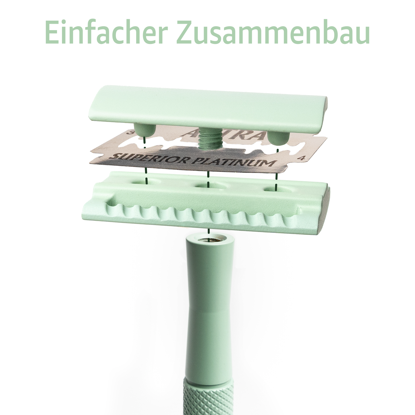 ANYMALE® Rasierhobel mit Standfuß
