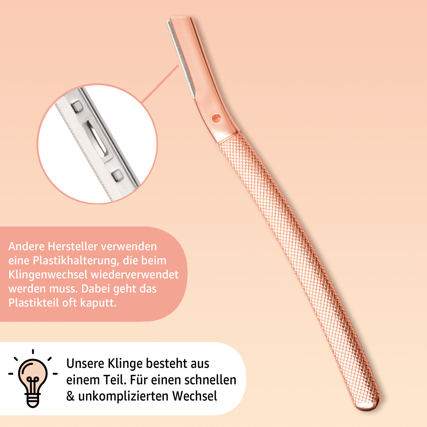 ANYMALE® Dermaplaning Rasierer