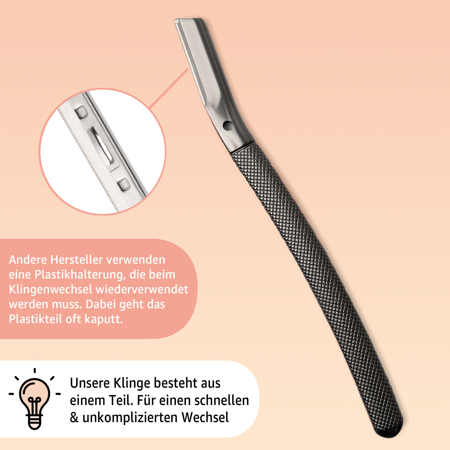 ANYMALE® Dermaplaning Rasierer