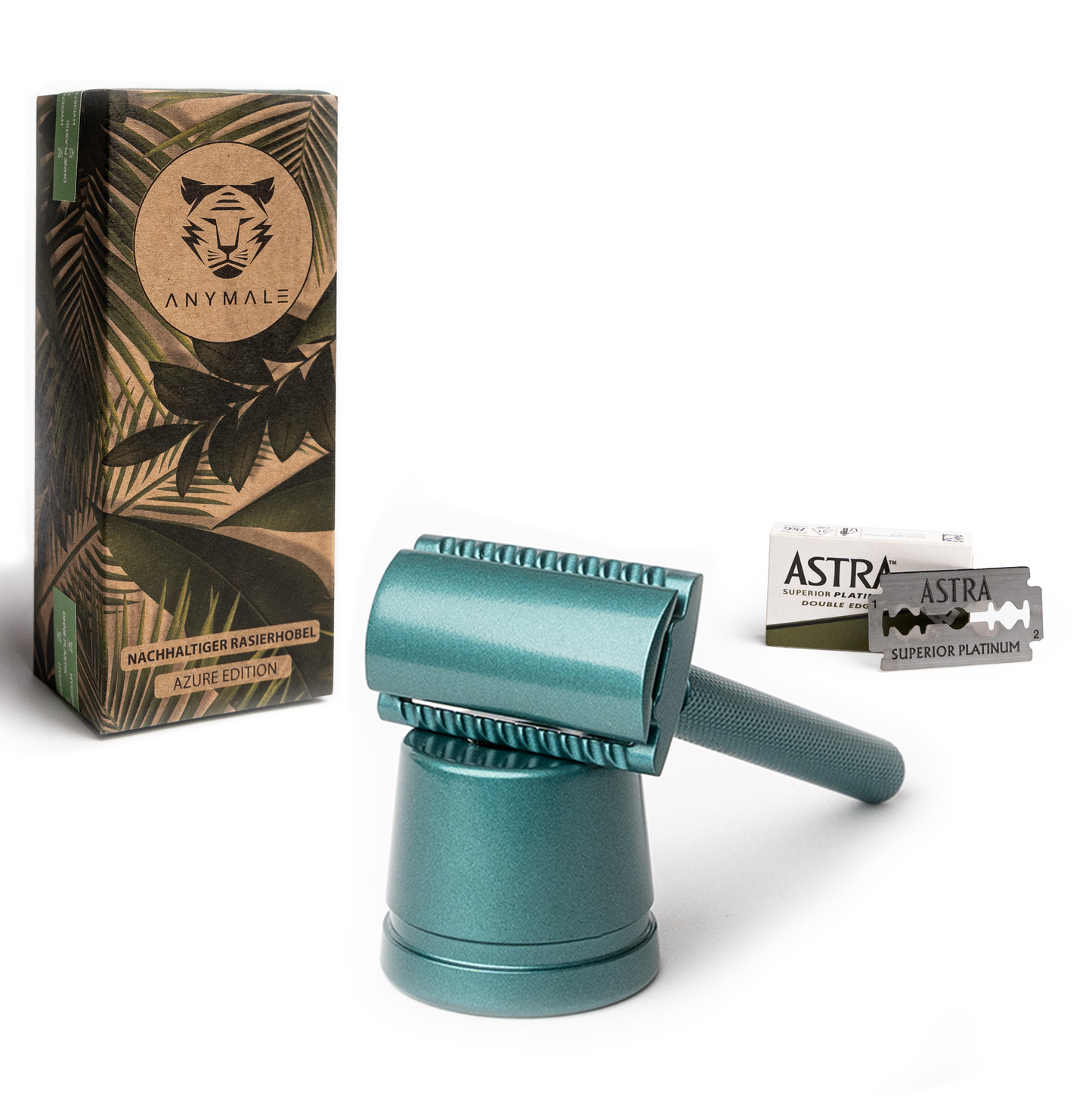 ANYMALE® Rasierhobel mit Standfuß