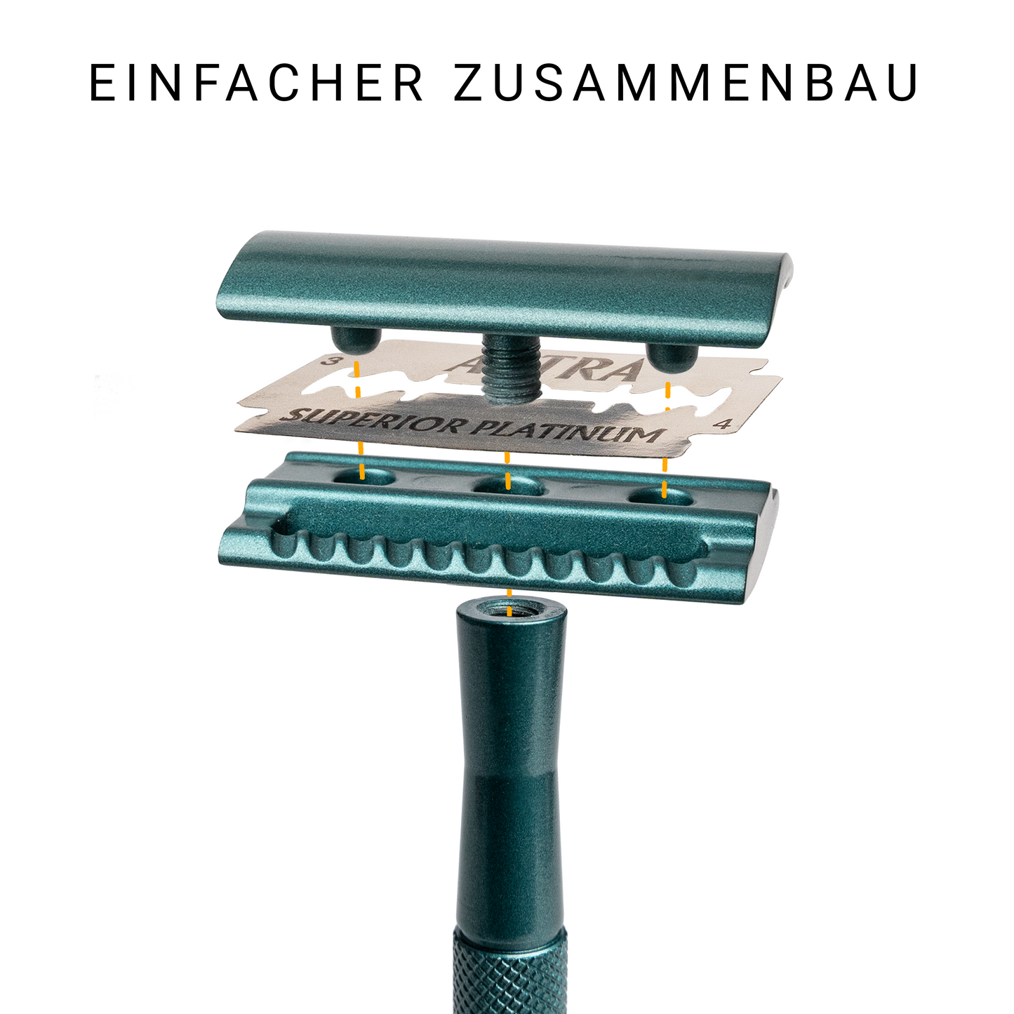 ANYMALE® Rasierhobel mit Standfuß