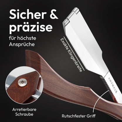 Rasiermesser aus Holz
