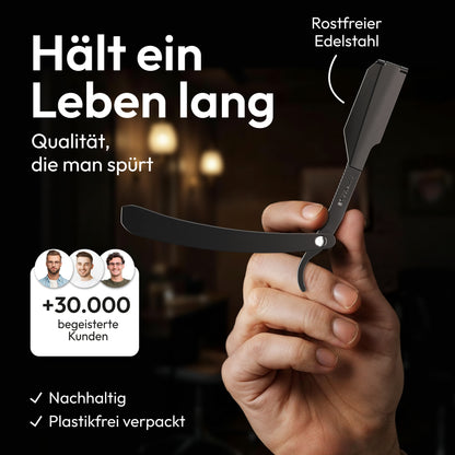 Rasiermesser aus Metall