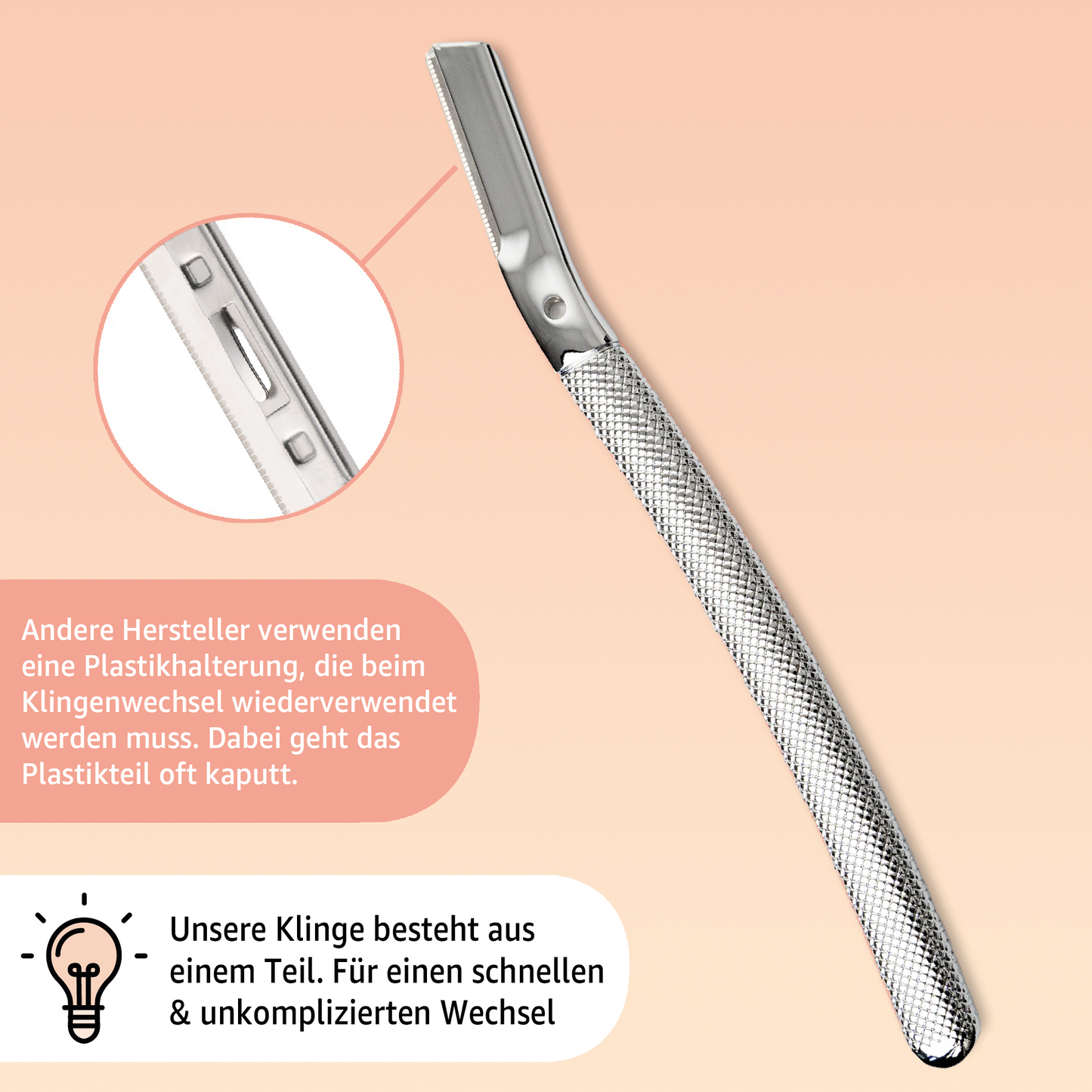ANYMALE® Dermaplaning Rasierer